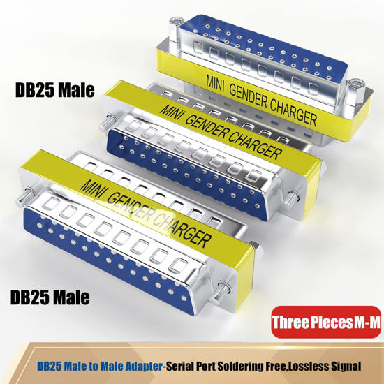 25 Pin D-sub Male To Female Gende Change Couple