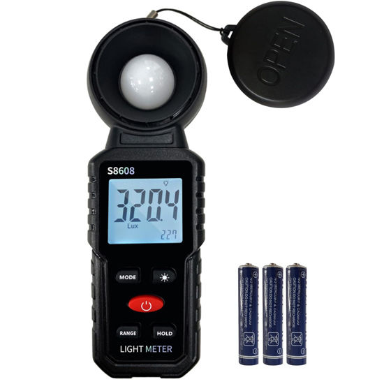 GetUSCart Digital Illuminance Light Meter Tester 200,000Lux Meter (18