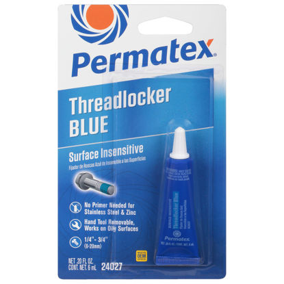 Picture of Permatex 24027 Surface Insensitive Threadlocker Blue, 6 ml