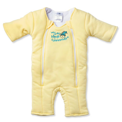 Picture of Baby Merlin's Magic Sleepsuit - 100% Cotton Baby Transition Swaddle - Baby Sleep Suit - Yellow - 3-6 Months