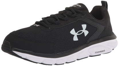 Picture of Under Armour Men's Charged Assert 9 Running Shoe Sneaker, (001) Black/White/White, 9