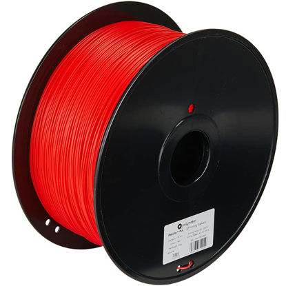 Picture of Polymaker 3kg PLA Filament 1.75mm, Red PLA 3D Printer Filament 1.75 - PolyLite 1.75 PLA Filament Red 3kg, Cost Effective Large Roll PLA 3D Printing Filament for Big Projects (2.0)