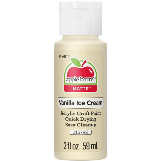 Picture of Apple Barrel Acrylic Paint in Assorted Colors (2 oz), 21378, Vanilla Ice