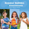 Picture of JOYIN 2 Bottles Bubbles Refill 64 oz (up to 5 Gallon) Big Bubble 64 OZ Concentrated Bubble Solution for Bubble Machine, Gun, Wand Refill Fluid Summer, Easter Toys(Orange+Blue)
