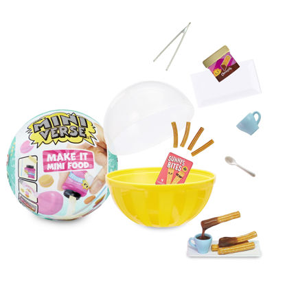 Picture of MGA's Miniverse Make It Mini Food Cafe Series 2 Mini Collectibles, Mystery Blind Packaging, DIY, Resin Play, Replica Food, NOT Edible, Collectors, 8+