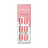 Picture of KISS imPRESS Color Polish-Free Solid Color Press-On Nails, PureFit Technology, Short Length, Pretty Pink', Includes Prep Pad, Mini Nail File, Cuticle Stick and 30 Fake Nails