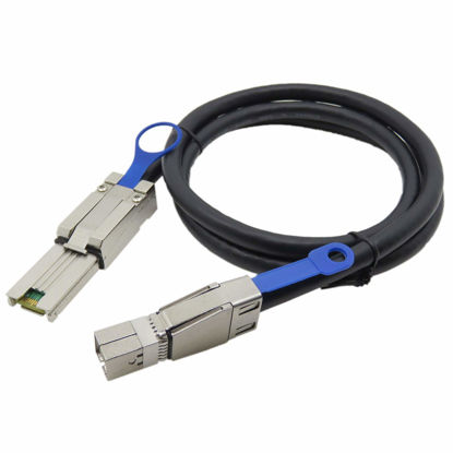 Picture of CableDeconn External HD Mini SAS SFF-8644 to SFF-8088 2m 6.6FT Cable
