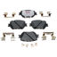 Picture of Raybestos Premium Element3 EHT™ Replacement Front Brake Pad Set for Select 2014-2015 Lexus IS250 Model Years (EHT1733H)