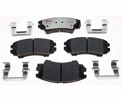 Picture of Raybestos Premium Element3 EHT™ Replacement Front Brake Pad Set for Select Chevrolet Camaro/Caprice, Buick LaCrosse, GMC Terrain and Saab 9-5 Model Years (EHT1404H)
