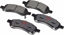 Picture of Raybestos Premium Element3 EHT™ Replacement Front Brake Pad Set for Select Chevrolet Colorado/SSR/Trailblazer, GMC Envoy/Canyon, Buick Rainier, Isuzu Ascender and Saab 9-7x Model Years (EHT1169H)