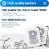 Picture of Dry & Dry 5 Gram [55 Packets] Premium Silica Gel Packets Desiccant Packs Dehumidifiers - Rechargeable Fabric Silica Packets, Silica Gel Packs, Silica Gel