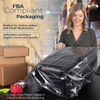 Picture of Poly Bags with Suffocation Warning - 24x28 Resealable - 100 Pack - Clear Poly Bags - Retail Supply Co