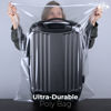 Picture of Poly Bags with Suffocation Warning - 24x28 Resealable - 100 Pack - Clear Poly Bags - Retail Supply Co