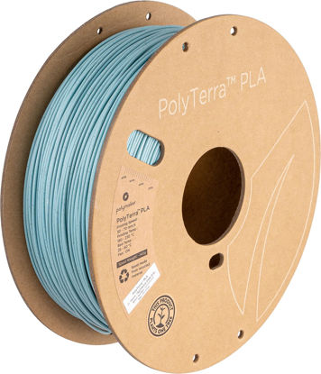 Picture of Polymaker Matte Marble PLA Filament 1.75mm Marble Slate Gray, Matte PLA 3D Printer Filament Stone 1kg - PolyTerra 1.75 PLA Filament Marble for 3D Printing Statues (1 Tree Planted)
