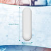 Picture of PTFE Magnetic Stirrer Mixer Stir Bar, White Color, Stir Rod Magnetic, Laboratory Bar, Stir Plate Bar, Stir Plate Magnet Stick (36 Pieces,35 mm/ 1.38 Inch)