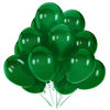 Picture of Dark Green Latex Party Balloons - 50 Pack 12 inch Green Helium Balloons for Baby Shower Birthday Summer Jungle Theme Party Decorations