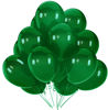 Picture of Dark Green Latex Party Balloons - 50 Pack 12 inch Green Helium Balloons for Baby Shower Birthday Summer Jungle Theme Party Decorations
