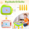 Picture of Smasiagon Toddler Toys Age 1-2 Year Old Boys Girls, Magnetic Drawing Doodle Board Pad Educational Learning Toys for 1 2 3 Year Old Boys Girls Gifts Birthday Party (Green)