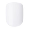 Picture of KISS imPRESS Color Press-On Nails, Gel Nail Kit, PureFit Technology, Short Length, “Frosting”, Polish-Free Solid Color Manicure, Includes Prep Pad, Mini Nail File, Cuticle Stick, and 30 Fake Nails
