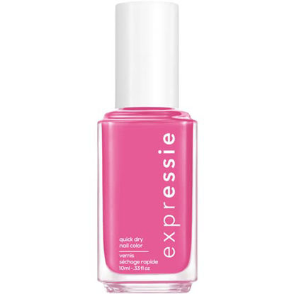 Picture of Essie expressie, Quick-Dry Nail Polish, 8-Free Vegan, Hot Pink, Trick Clique, 0.33 fl oz