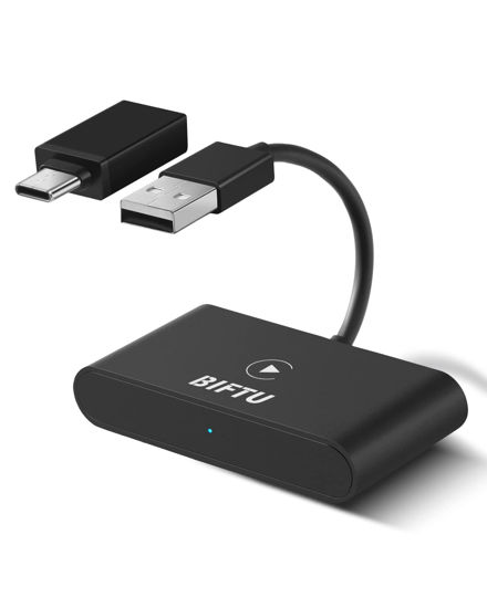 GetUSCart- Carplay Wireless Adapter for Apple iPhone, Plug and