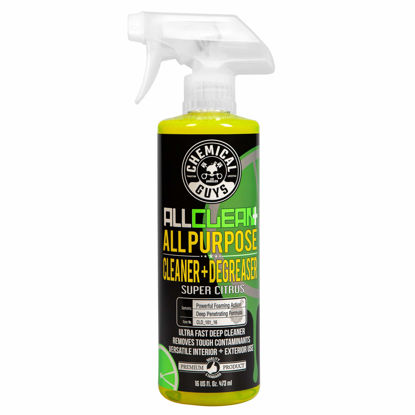 Picture of Chemical Guys CLD_101_16 All Clean+ Citrus Based All Purpose Super Cleaner, Safe for Cars, Trucks, SUVs, Motorcycles, RVs & More, 16 fl oz, Citrus Scent
