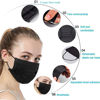 Picture of Black Disposable Face Masks 50PCS 3 Ply