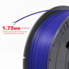 Picture of PLA 3D Printer Filament, XYZPrinting PLA Filament 1.75mm, Dimensional Accuracy +/- 0.02mm, 1 KG Spool (2.2lbs), 1.75mm, PLA Blue
