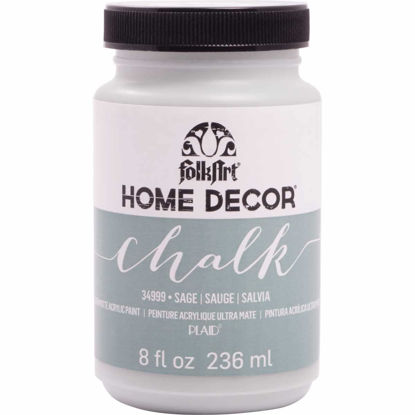 Picture of FolkArt Home Decor Chalk Furniture & Craft Paint in Assorted Colors, 8 ounce, Sage