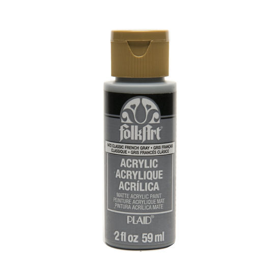 Picture of FolkArt Acrylic Paint in Assorted Colors (2 oz), , Classic French Gray