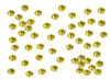 Picture of 1440PCS Art Nail Rhinestones non Hotfix Glue Fix Round Crystals Glass Flatback for DIY Jewelry Making with one Picking Pen (ss20 1440pcs, Citrine)
