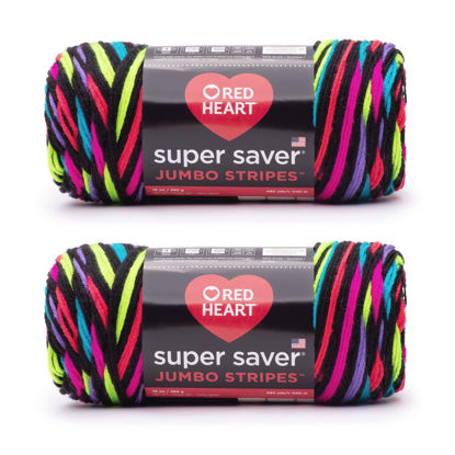Red Heart Super Saver Aran Yarn - 3 Pack of 198g/7oz - Acrylic - 4