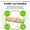 Picture of 10PCS Dowel Rods Wood Sticks Wooden Dowel Rods - 1/2 x 17.5 Inch Unfinished Bamboo Sticks - for Crafts and DIYers