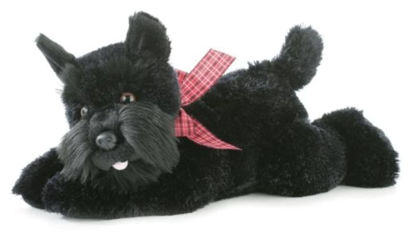 Picture of Aurora® Adorable Flopsie™ Mr. Nick™ Stuffed Animal - Playful Ease - Timeless Companions - Black 12 Inches