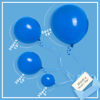 Picture of MOMOHOO Royal Blue Balloons Different Sizes - 100Pcs 5/10/12/18 Inch Graduation Balloons, Birthday Party Balloons Gender Reveal Latex Balloons for Boy Baby Shower, Dark Blue Balloons for Bluey Themes