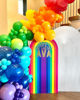 Picture of Rainbow Balloons Latex Party Balloons - 50 Pack 12 inch Helium Assorted Bright Balloons for Wedding Baby Shower Birthday Party Decorations
