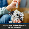 Picture of LEGO Star Wars Stormtrooper Mech 75370 Star Wars Collectible for Kids, This Buildable Star Wars Action Figure Features a Cockpit, Buildable Blaster and Iconic Imperial Stormtrooper Minifigure