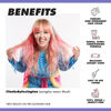 Picture of Lime Crime Unicorn Hair Dye Full Coverage, Mochi (Lavender) - Vegan and Cruelty Free Semi-Permanent Hair Color Conditions & Moisturizes - Temporary Purple Hair Dye With Sugary Citrus Vanilla Scent