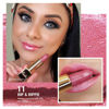 Picture of Oulac Metallic Pink Lipstick for Women Moisturizing Creamy Formula, Long Lasting High Impact Lipcolor Vegan & Cruelty-Free, Full-Coverage Lip Makeup 4.3 g/0.15 oz (HIP & HIPPIE(11))