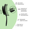 Picture of Ninabella Organic Detangling Hair Brush for Women, Men & Children - Does not Pull on Hair - Hair Straightening Brushes for Straight, Curly & Wet Hair - Unique Spiral Hairbrush