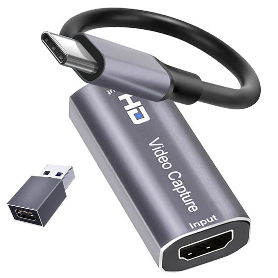 HDMI to USB-C/A Video Capture Card