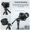 Picture of SmallRig Video Head for Vertical/Horizontal Shooting, Tripod Pan Tilt Fluid Head with Telescopic Handle and Switchable QR Plate for Arca, Max Load 5kg / 11Ibs for Camcorder, Mirrorless, DSLR - 4104
