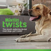 Picture of Minties Twists VetIQ Dog Dental Bone Treats, Dental Chews for Medium/Large Dogs (Over 40 Lbs), 40 Count