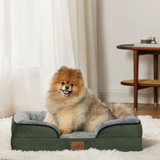 Getuscart Bedsure Small Orthopedic Dog Bed Bolster Dog Beds For Photo Inspiration