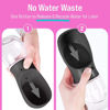 Picture of MalsiPree Dog Water Bottle, Leak Proof Portable Puppy Water Dispenser with Drinking Feeder for Pets Outdoor Walking, Hiking, Travel (12OZ, Black)