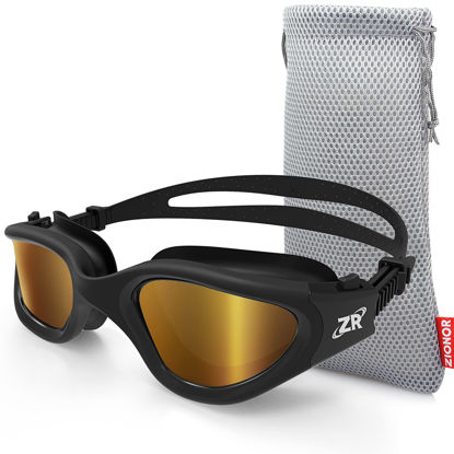 Picture of ZIONOR Swim Goggles, G1 Polarized Swimming Goggles Anti-fog for Adult Men Women