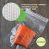 Picture of Wevac Vacuum Sealer Bags 8x50, 11x50 Rolls 2 pack for Food Saver, Seal a Meal, Weston. Commercial Grade, BPA Free, Heavy Duty, Great for vac storage, Meal Prep or Sous Vide