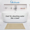 Picture of Cotton Paradise Bath Mats for Bathroom, 2 Packed 20x34 inch 100% Cotton Bath Mat Rugs for Bathroom, Soft Absorbent Machine Washable, Beige Towel Bath Mat