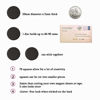 Picture of HOUSE AGAIN Round Magnets with Adhesive Backing, Adhesive Magnets for Crafts, Small Sticky Magnetic Dots for DIY Projects, Hanging & Organizing Light Objects, 100 Pcs 20x2mm