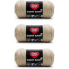 Picture of Red Heart Super Saver Yarn, 3 Pack, Buff 3 Count